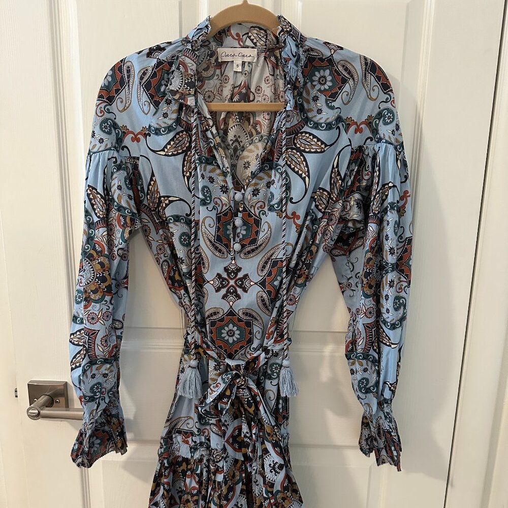 Cara Cara Belted Waist Midi Dress
